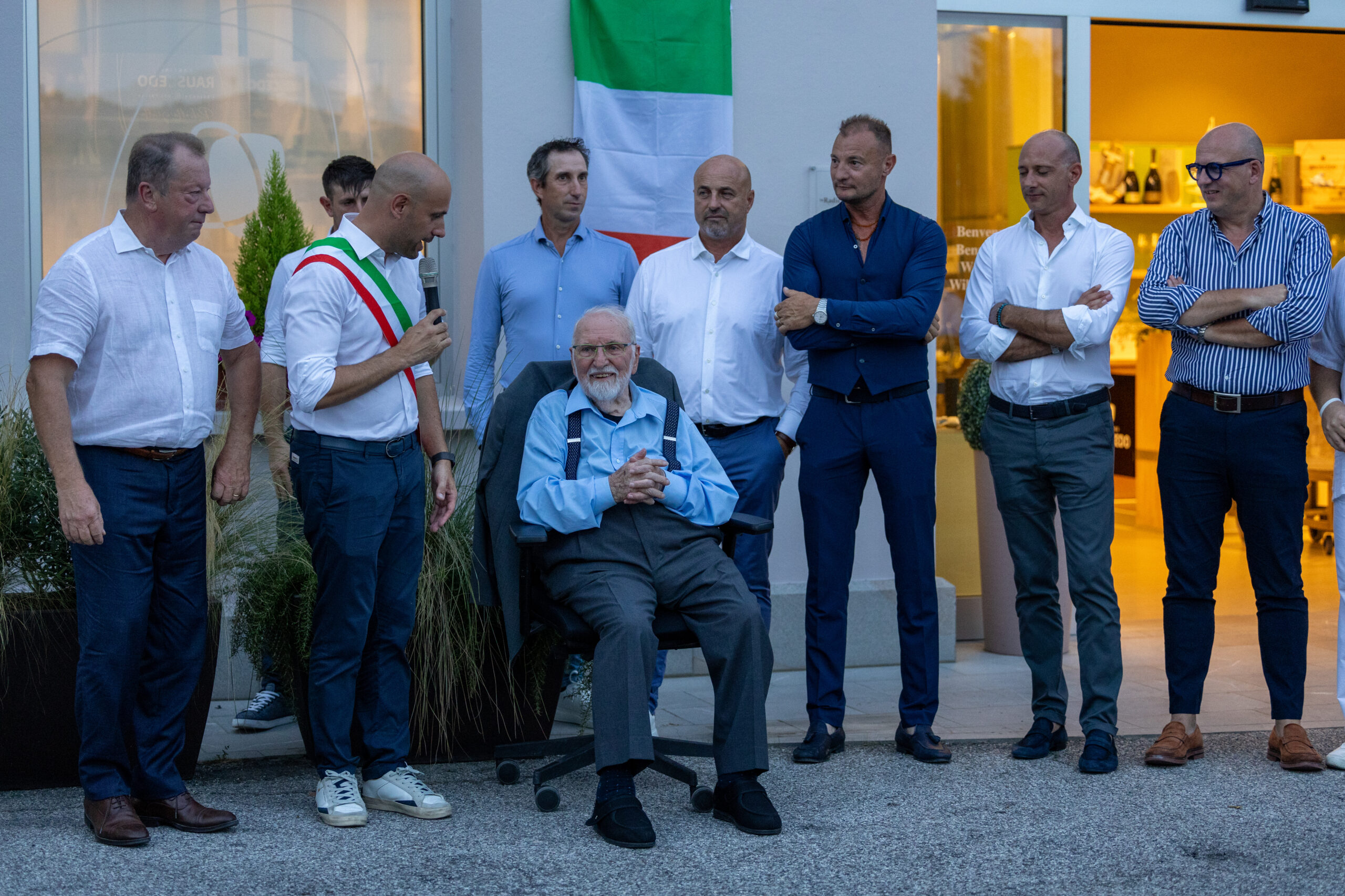 Celiberti a Rauscedo Giorgio Celiberti a Rauscedo